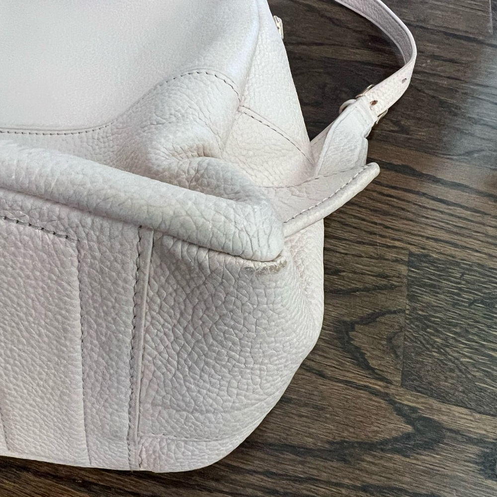 Tory Burch Light Tan Leather Backpack - Picture 12 of 12